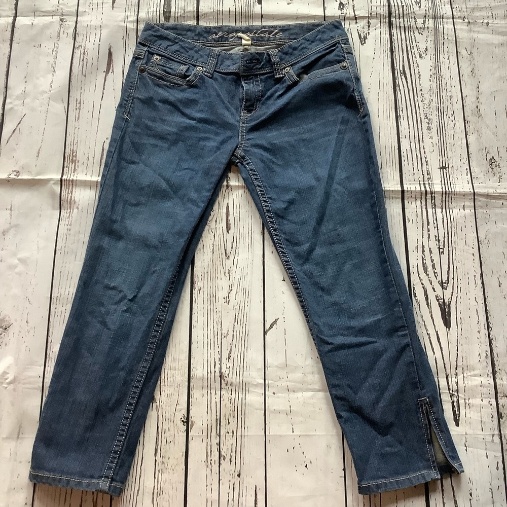 Aeropostale Jeans Women’s Size 7/8 Cotton  Capri Low Rise